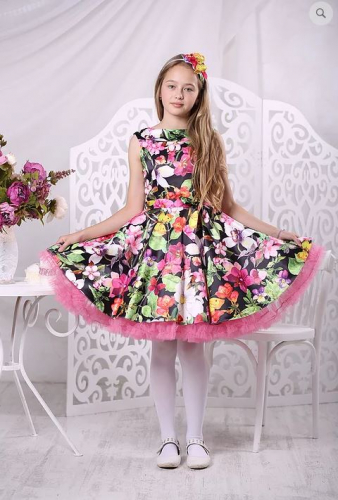 платье для девочки А17-1 Тутти бабочки