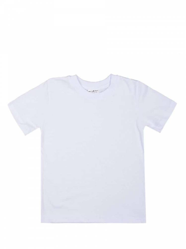 футболка детская белая (8-12)