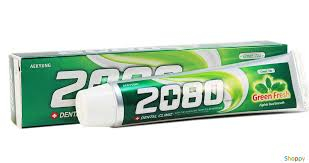 Зубная паста с зеленым чаем Dental Clinic 2080 Basic Toothpaste Green Fresh