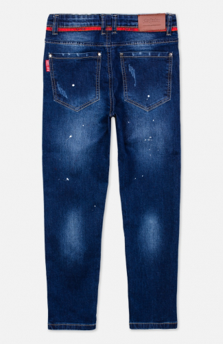 ЧП с 01,12 600   1284    Брюки текстильные джинсовые для мальчиков