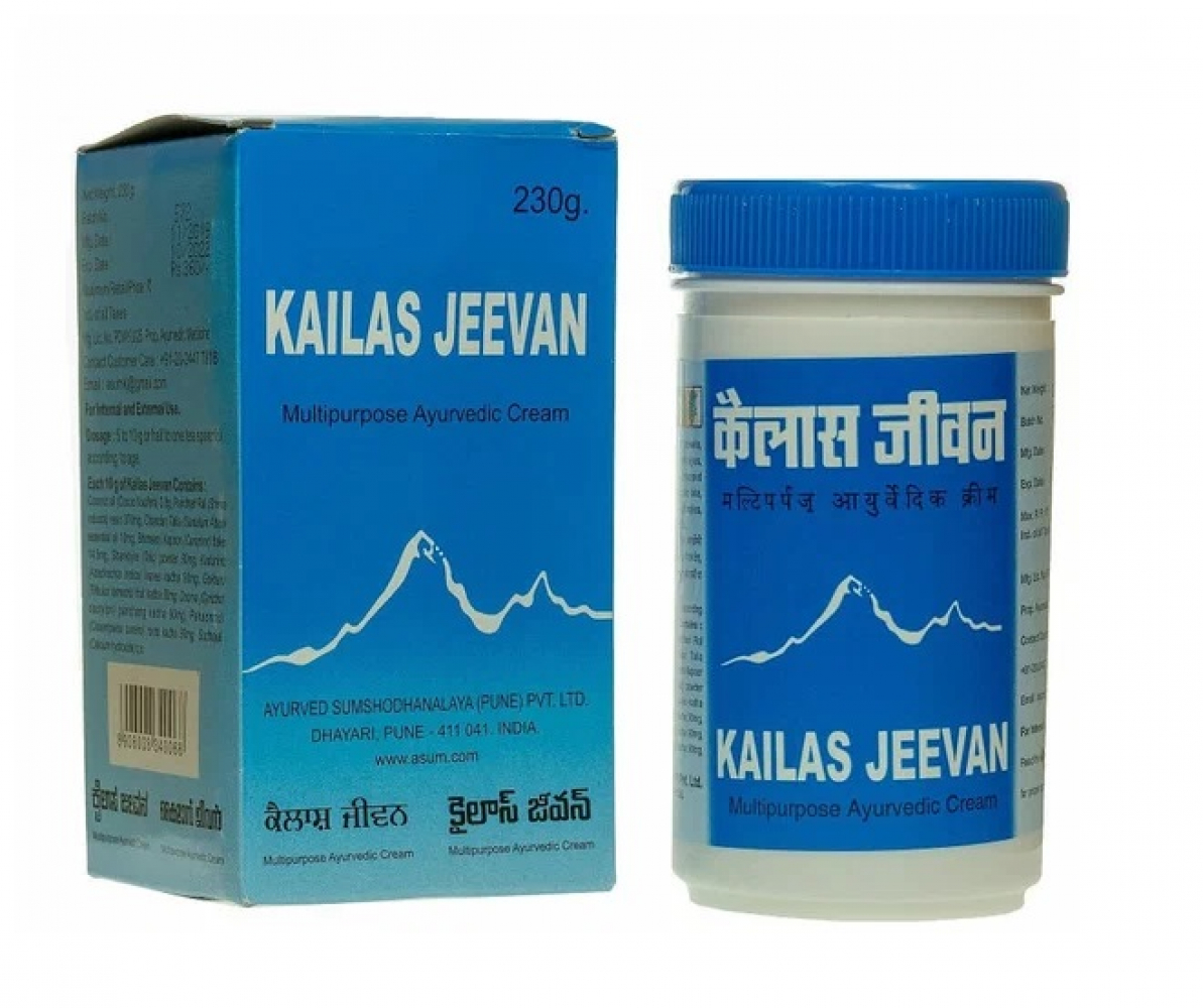 KAILAS JEEVAN Cream Kailash Jeevan Крем Кайлаш Дживан 230г