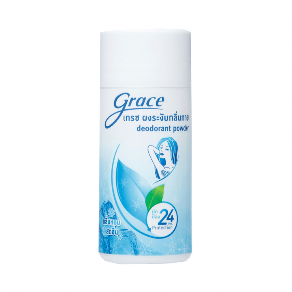 GRACE Deodorant Powder Fresh Грейс Дезодорант порошковый Свежесть 35г