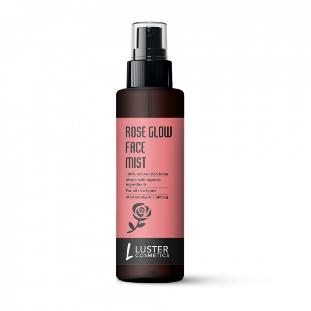 LUSTER Rose Glow Face Mist Skin Toner Увлажняющий мист-тонер для лица с экстрактом розы 115мл