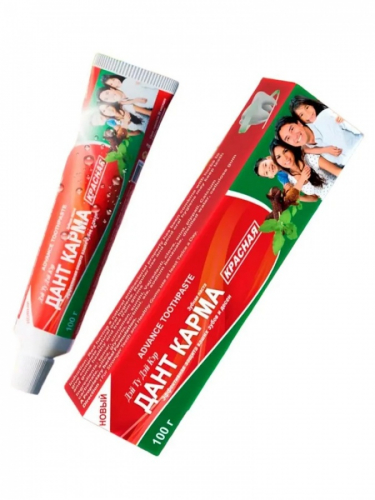 DAY2DAY Care Toothpaste Red Дант Карма Зубная паста Красная 100г