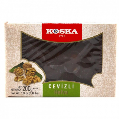 KOSKA Halva Летняя халва с грецким орехом 200г