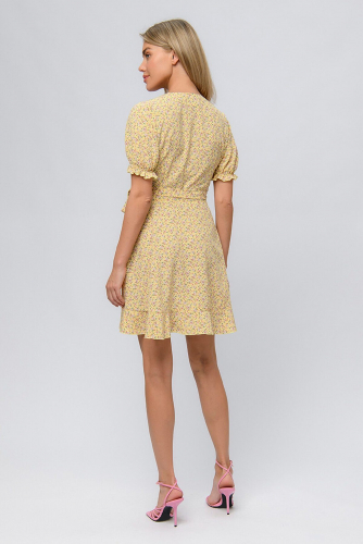 Платье 1001 DRESS #901445Желтый (принт)