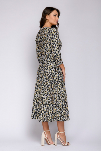 Платье 1001 DRESS #834834Черный (принт)