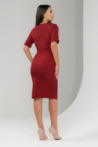 Платье 1001 DRESS #813248Бордовый