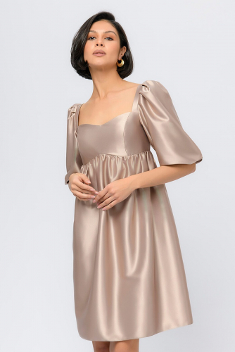 Платье 1001 DRESS #942497Бежевый