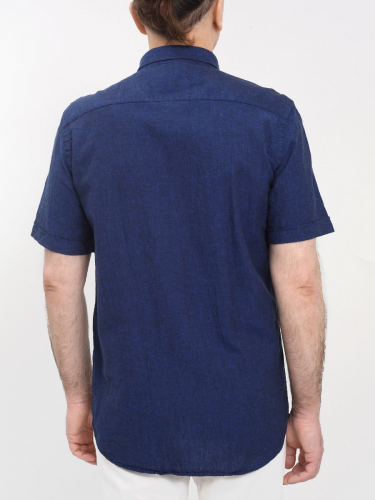 Рубашка мужская арт. 07151 синий