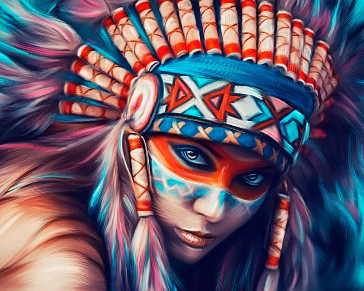 Алмазная мозаика круглыми стразами 40x50