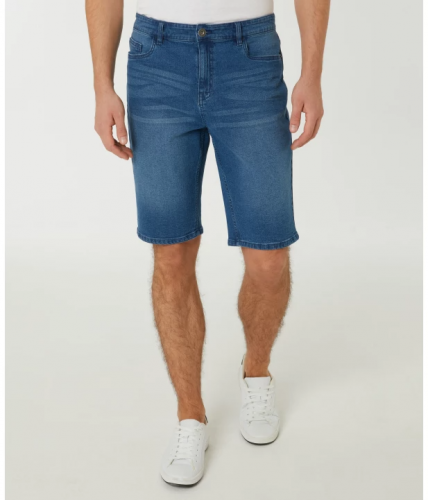 Jeans-Shorts im 5-Pocket-Style
     
      X-Mail, Bermudalänge