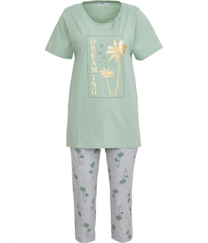 Pyjama mit schimmerndem Print
     
      Janina, verschiedene Designs