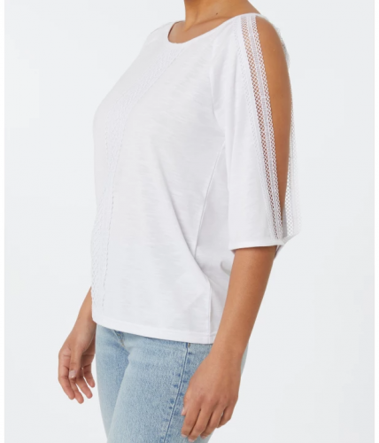 Bluse mit Cut-outs
     
      Janina, 3/4-Arm
