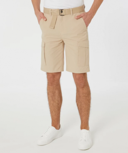 Cargo-Shorts mit Gürtel