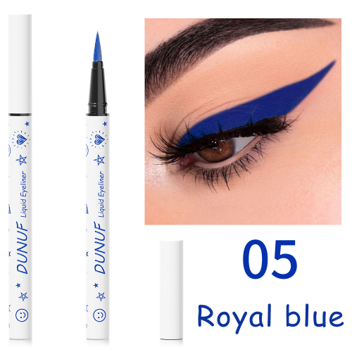 Цветная водостойкая подводка для глаз DUNUF Liquid liner 05