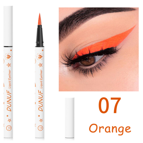 Цветная водостойкая подводка для глаз DUNUF Liquid liner 07