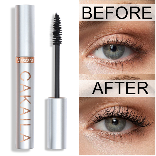 Водостойкая удлиняющая тушь для ресниц Instant lengthening waterproof fiber mascara CAKAILA