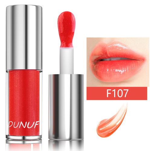 Увлажняющее зеркальное масло для губ DUNUF Lip glow oil F107