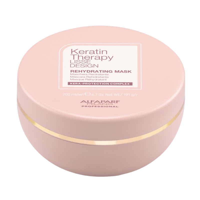 Маска для волос кератиновая увлажняющая / KT LD REHYDRATING MASK 200 мл ALFAPARF MILANO