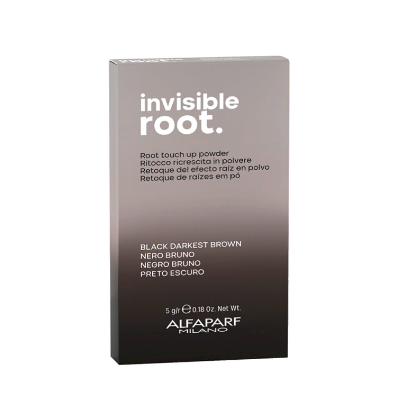 Пудра для окрашивания волос, тон тёмно-коричневый / Root touch up powder BLACK DARKEST BROWN 5 гр ALFAPARF MILANO