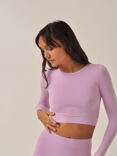  730 р  1236р MY Топ женский MA929 CROP TOP MANICA LUNGA