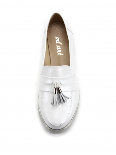 Лоферы ED'ART 117.ela.white R