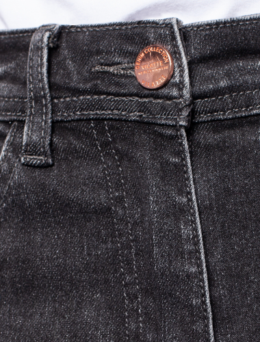 Ст.цена 2190р Укороченные джинсы из эластичного денима D54.266 серый