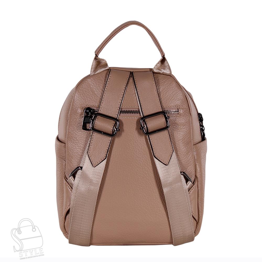 Рюкзак женский кожаный 679VG beige Vitelli Grassi/30