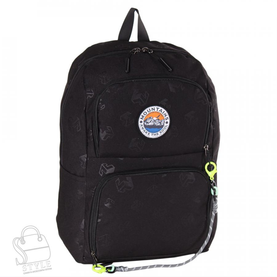 Рюкзак женский текстильный 494PW black Sikale/30