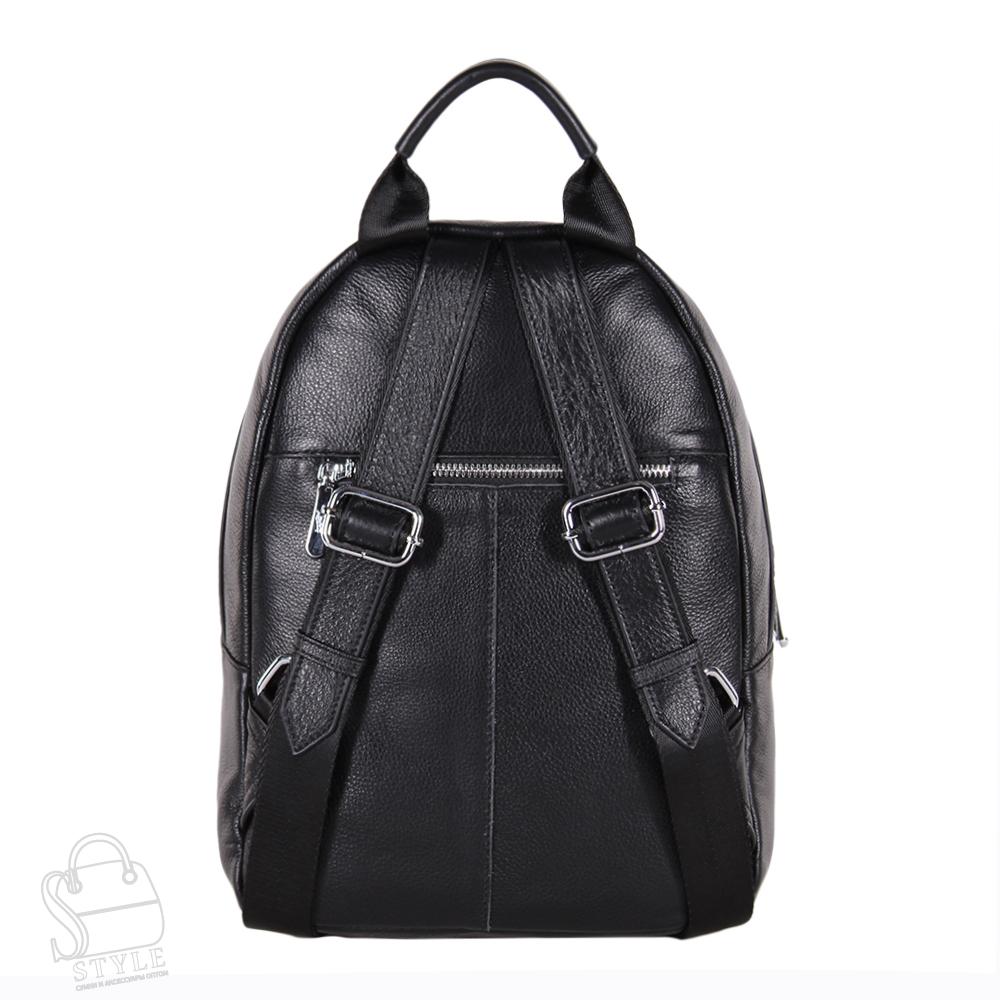 Рюкзак женский кожаный 99449 black Velina Fabbiano-Safenta/30