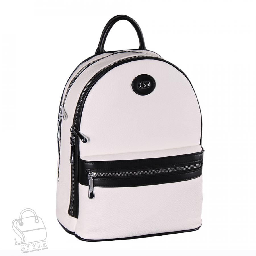 Рюкзак женский 69145-1 white Velina Fabbiano-Safenta/50