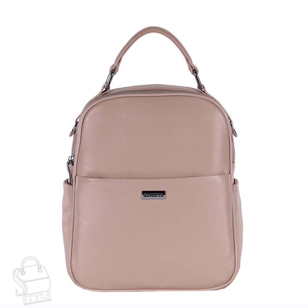 Рюкзак женский кожаный 970034 d.beige Velina Fabbiano-Safenta/30