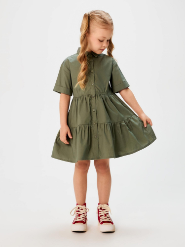 20220200742 Платье детское для девочек Thames хаки