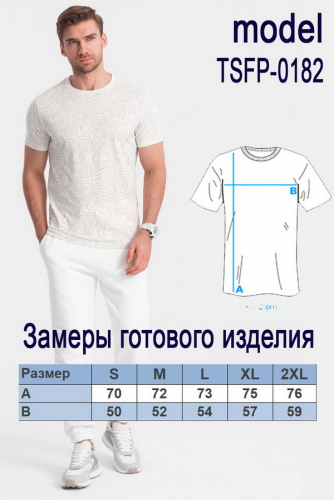 Футболка OMBRE TSFP-0182 v2 szary