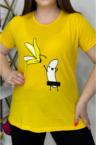 Жен. футболка 26-121 желтая