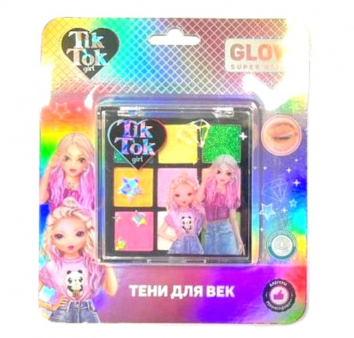 Косметика ДЛЯ ДЕВОЧЕК тени для век, 7 г. TIK TOK GIRL