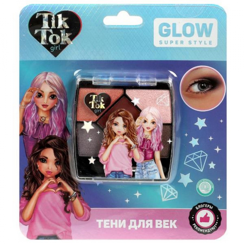 Косметика ДЛЯ ДЕВОЧЕК тени для век, 4,8г. TIK TOK GIRL