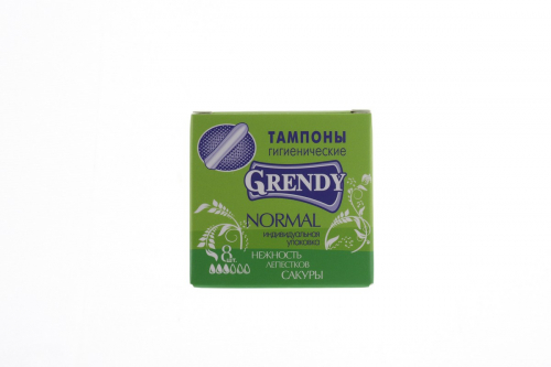 Тампоны женские GRENDY Нормал 8шт