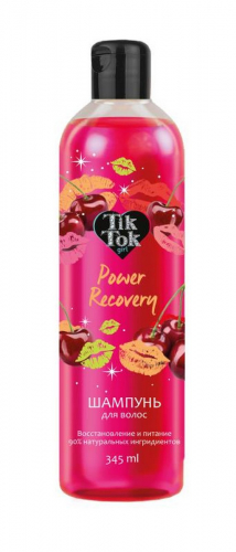 Шампунь для волос power recovery восст-е и питание flower power 360 мл TIK TOK GIRL