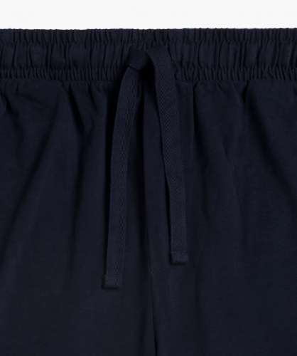 Мужская пижама Atlantic, 1 шт. в уп., хлопок, голубая + темно-синяя, NMP-363