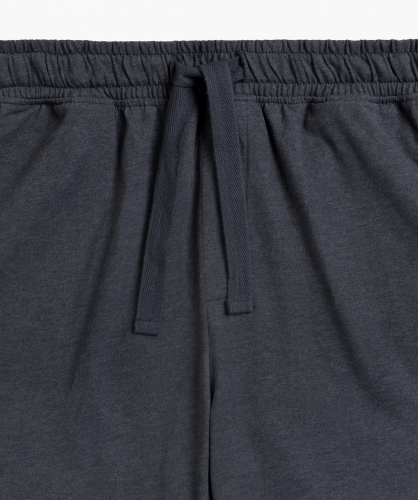 Мужская пижама Atlantic, 1 шт. в уп., хлопок, светло-фиолетовая + серый меланж, NMP-363/1