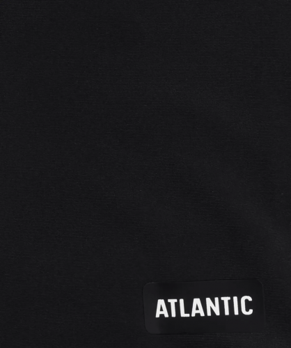 Купальные шорты мужские Atlantic, 1 шт. в уп., полиамид, черные, KMS-315