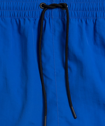 Пляжные шорты мужские Atlantic, 1 шт. в уп., полиэстер, голубые, KMB-213