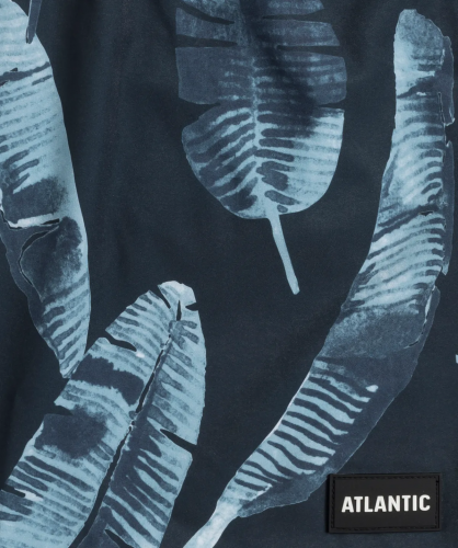 Пляжные шорты мужские Atlantic, 1 шт. в уп., полиэстер, графитовые, KMB-218/02