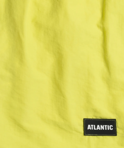 Пляжные шорты мужские Atlantic, 1 шт. в уп., полиэстер, лаймовые, KMB-212