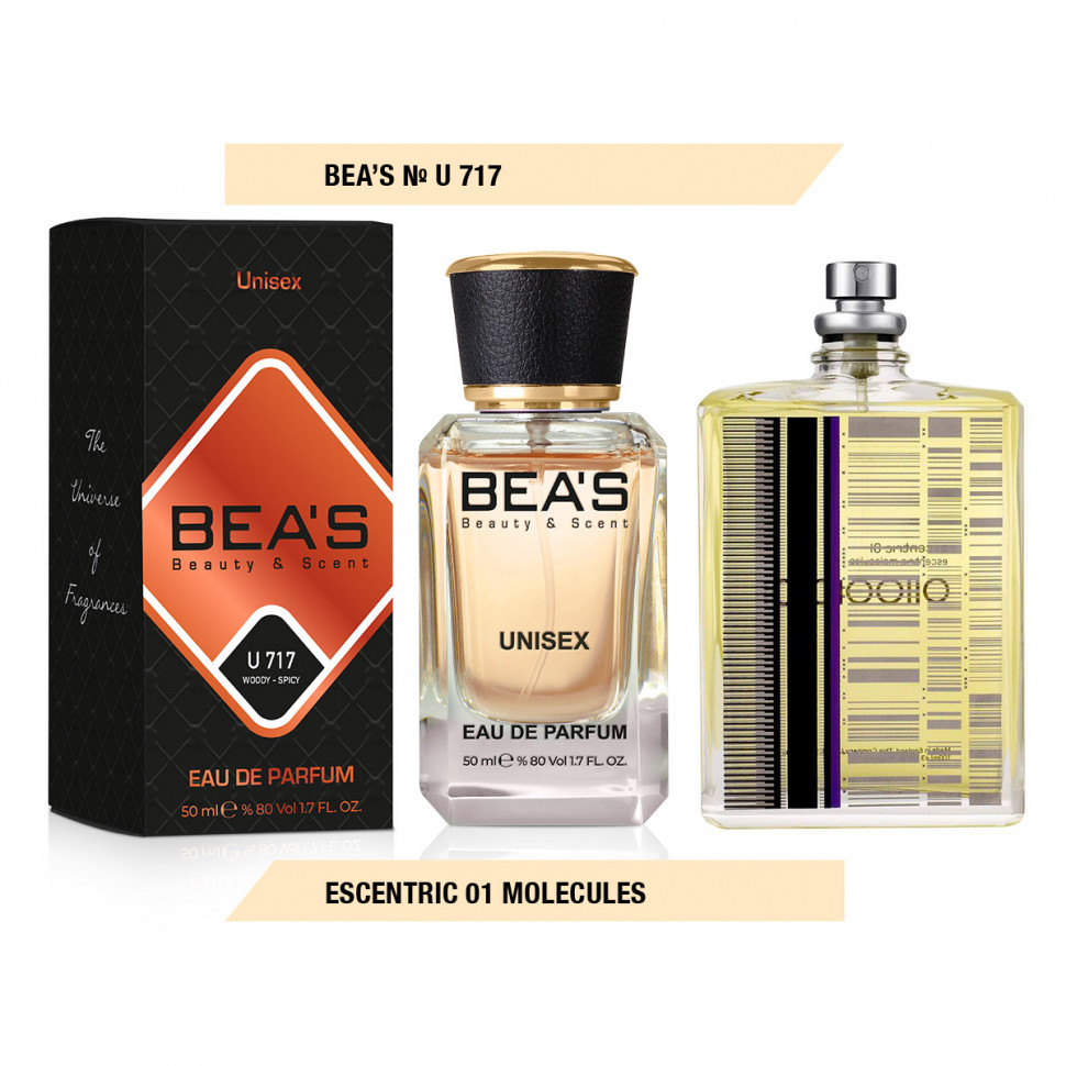 Духи Парфюм Beas Эксцен. 01 Молек. 50 ml unisex арт. U 717