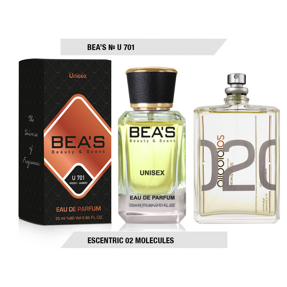 Духи Парфюм Beas Эксцен. 02 Молек. 50 ml unisex арт. U 701