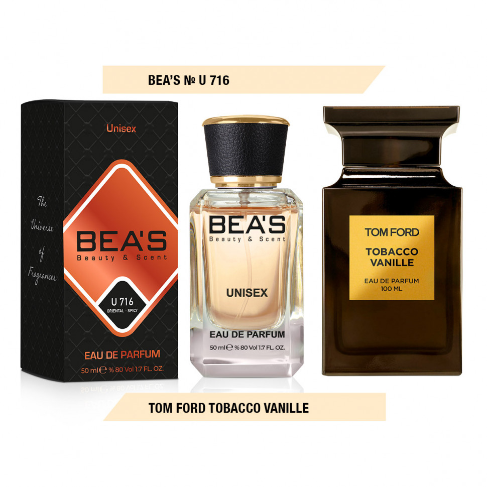 Духи Парфюм Beas Tom Ford Tobacco Vanille 50 ml unisex арт. U 716
