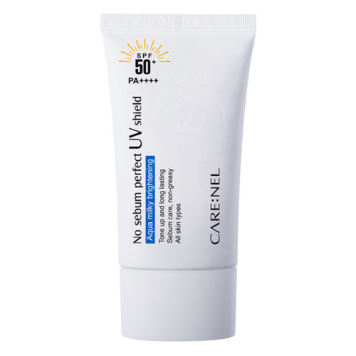 Крем для лица солнцезащитный матирующий CARENEL No sebum perfect UV shield SPF 50+ / PA++++ 50мл